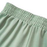 Women’s Zip Up Crop Top & Shorts Set