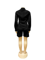 Women’s Button Front Shirt & Shorts Set
