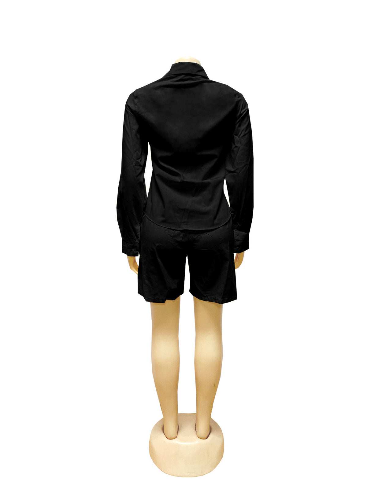 Women’s Button Front Shirt & Shorts Set