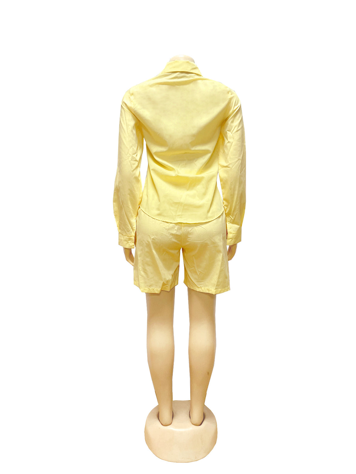 Women’s Button Front Shirt & Shorts Set