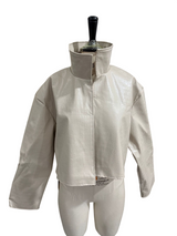 Women’s Crocodile Embossed Zip Front Jacket