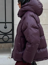 Women’s Hooded Quilted Puffer Jacket