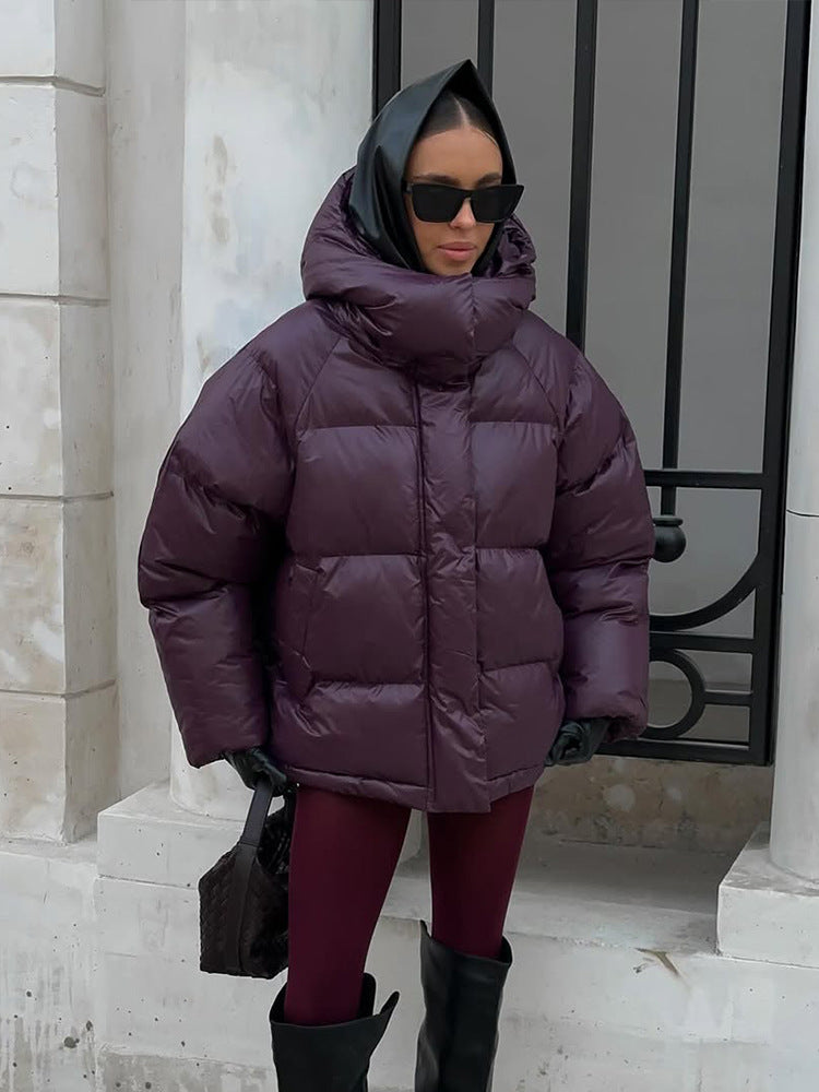 Women’s Hooded Quilted Puffer Jacket