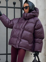 Women’s Hooded Quilted Puffer Jacket