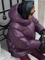 Women’s Hooded Quilted Puffer Jacket