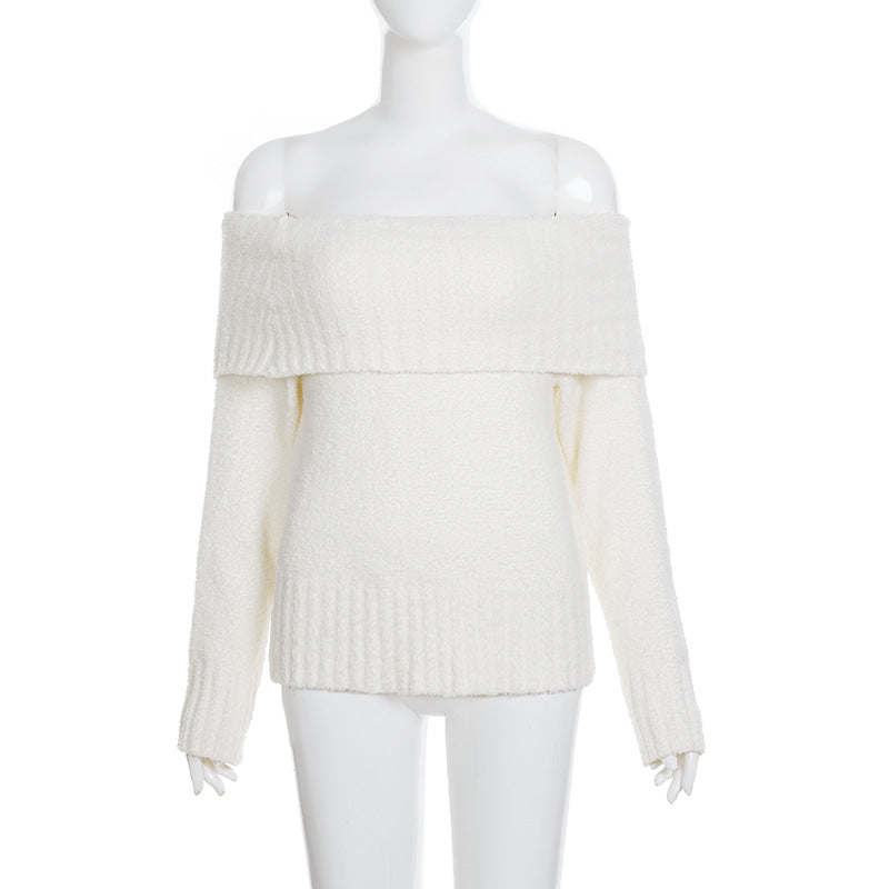 Women’s Off Shoulder Knit Top