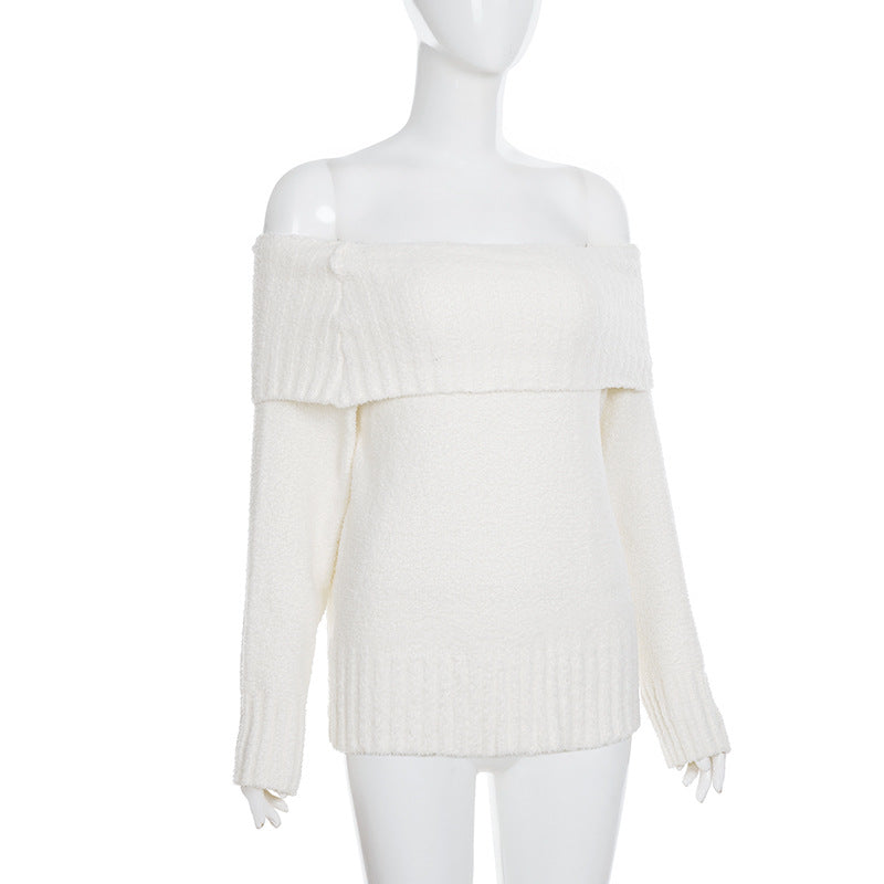 Women’s Off Shoulder Knit Top