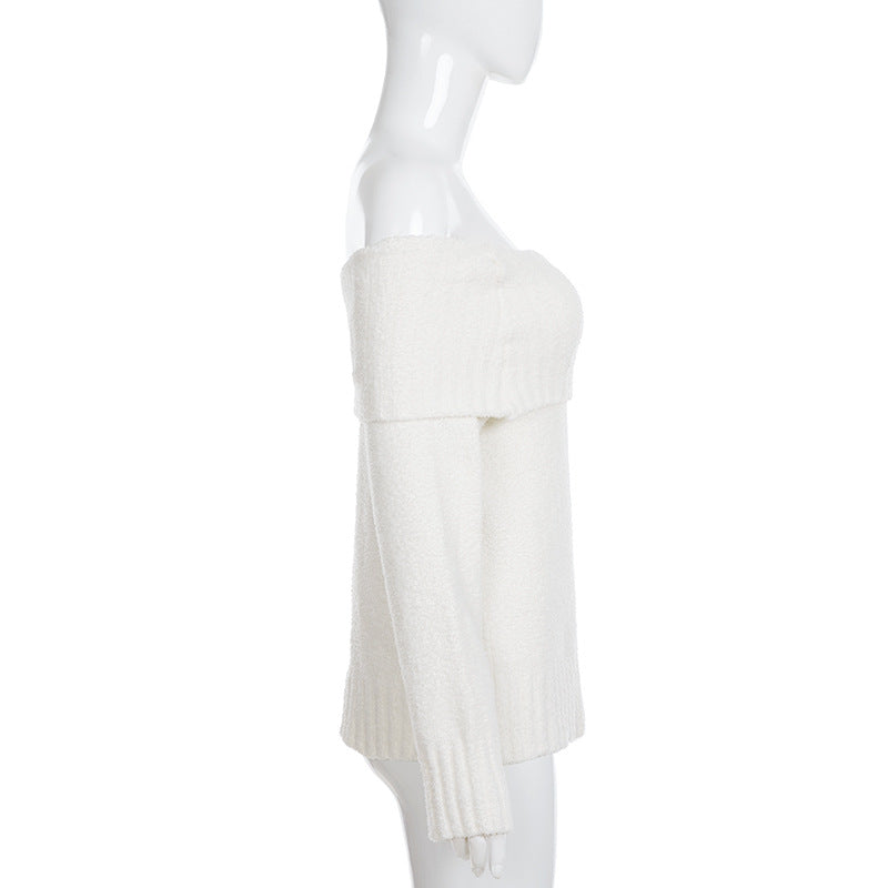 Women’s Off Shoulder Knit Top