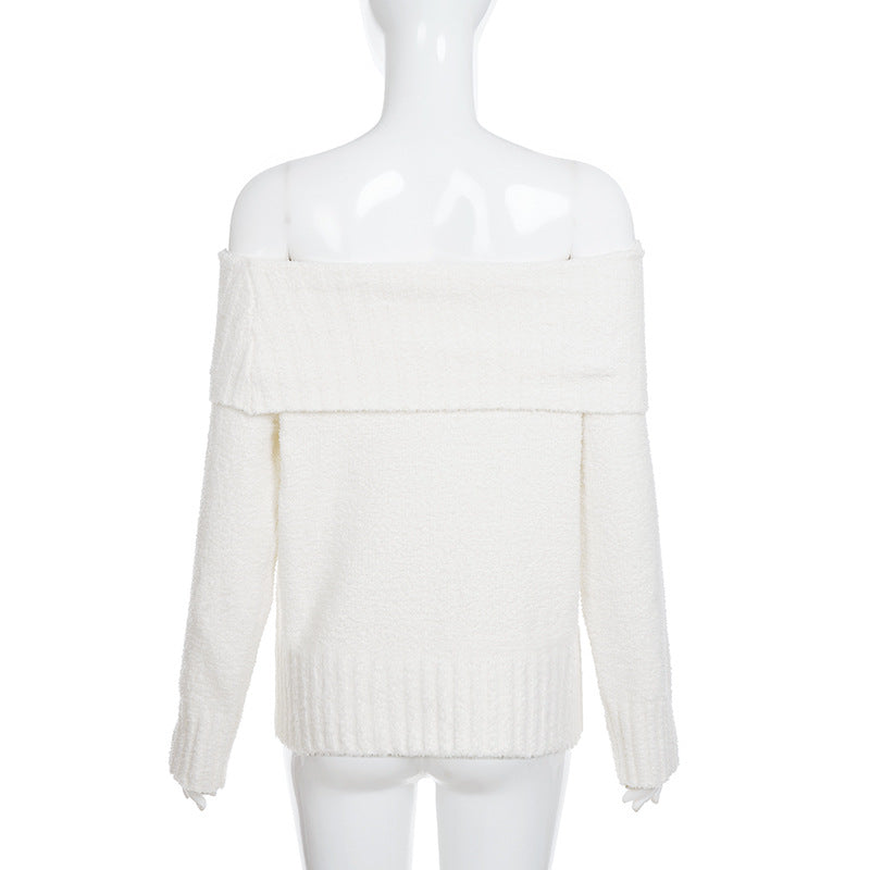 Women’s Off Shoulder Knit Top