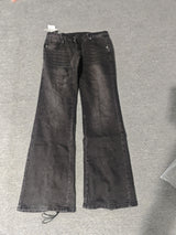 Women’s Lace-Up Wide Leg Denim Pants