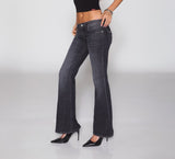 Women’s Lace-Up Wide Leg Denim Pants
