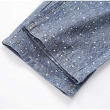 Women’s Rhinestone High Waist Baggy Pants