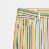 Women’s High Waist Striped Straight Pants