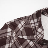 Women’s Plaid Button Top & Capri Pants Set