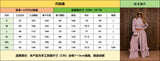Women’s Cropped Zip Jacket & Ruffle Wide Leg Set