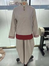 Women’s Ruffle Tunic & Wide Leg Pants Set