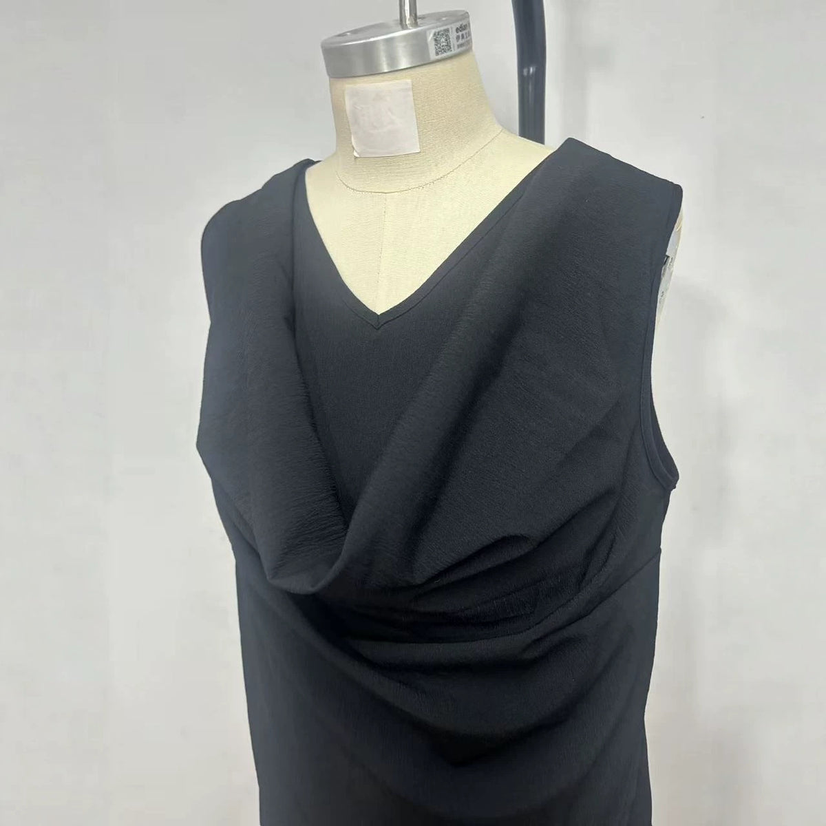 Women’s Draped Sleeveless Tunic & Wide Leg Set