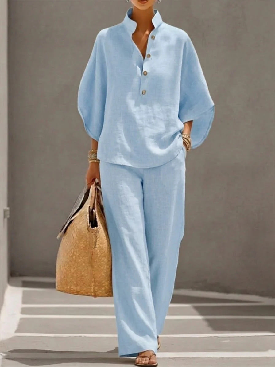 Women’s Blouse and Pants Set