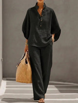 Women’s Blouse and Pants Set