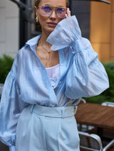 Women’s  Oversized Button-Down Top