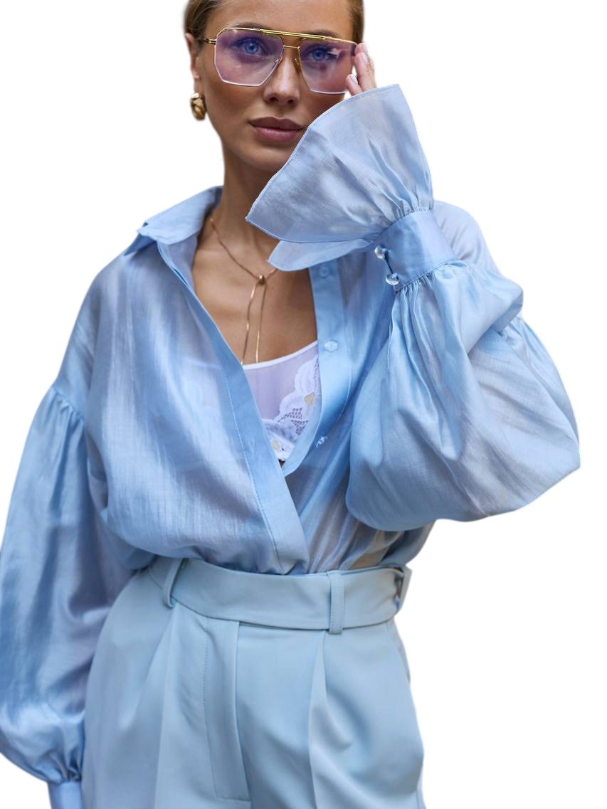 Women’s  Oversized Button-Down Top