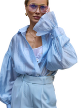Women’s  Oversized Button-Down Top