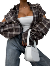 Women’s  Plaid Oversized Shirt