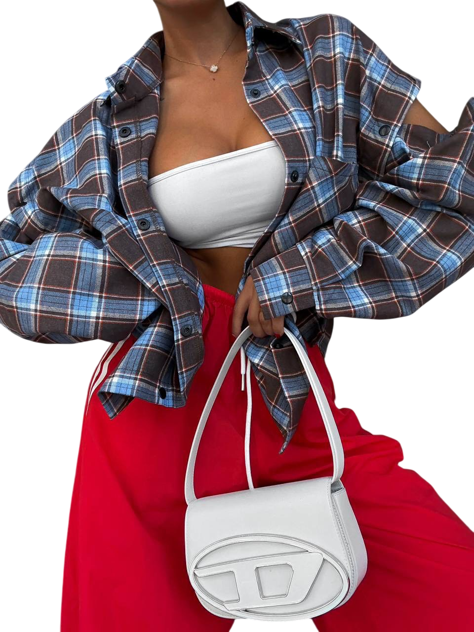 Women’s  Plaid Oversized Shirt