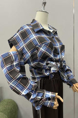 Women’s  Plaid Oversized Shirt