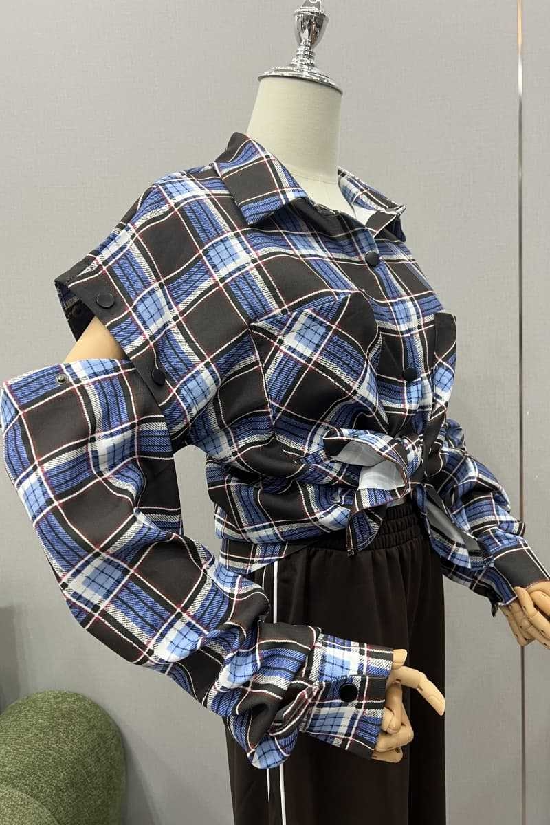 Women’s  Plaid Oversized Shirt