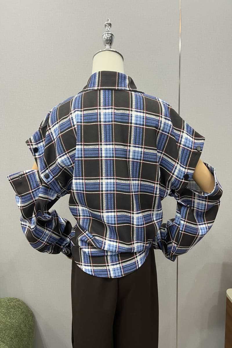Women’s  Plaid Oversized Shirt