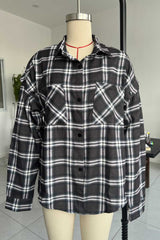 Women’s  Plaid Oversized Shirt