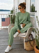 Women’s   Cable-Knit Lounge Set