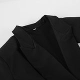 Women's  Cropped Blazer Jacket