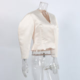 Women's  Shawl Collar Blazer Jacket