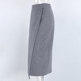 Women’s High Waist Wrap Midi Skirt