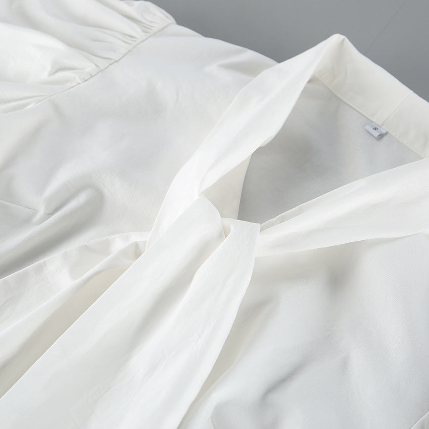 Women’s Bow Tie Long Sleeve Blouse