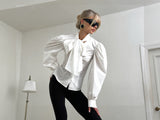 Women’s Bow Tie Long Sleeve Blouse