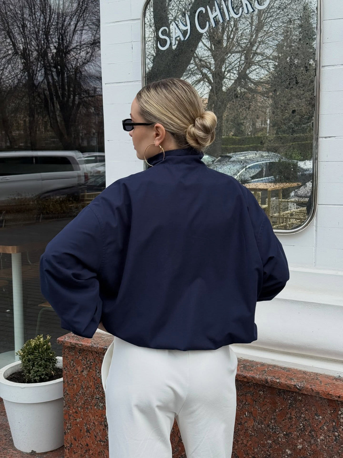 Women’s Lightweight Zip Up Bomber Jacket