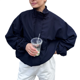 Women’s Lightweight Zip Up Bomber Jacket