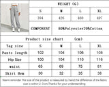 Women’s High Waist Wide Leg Jogger Pants with Pockets