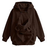 Women's Pet Carrier Hoodie