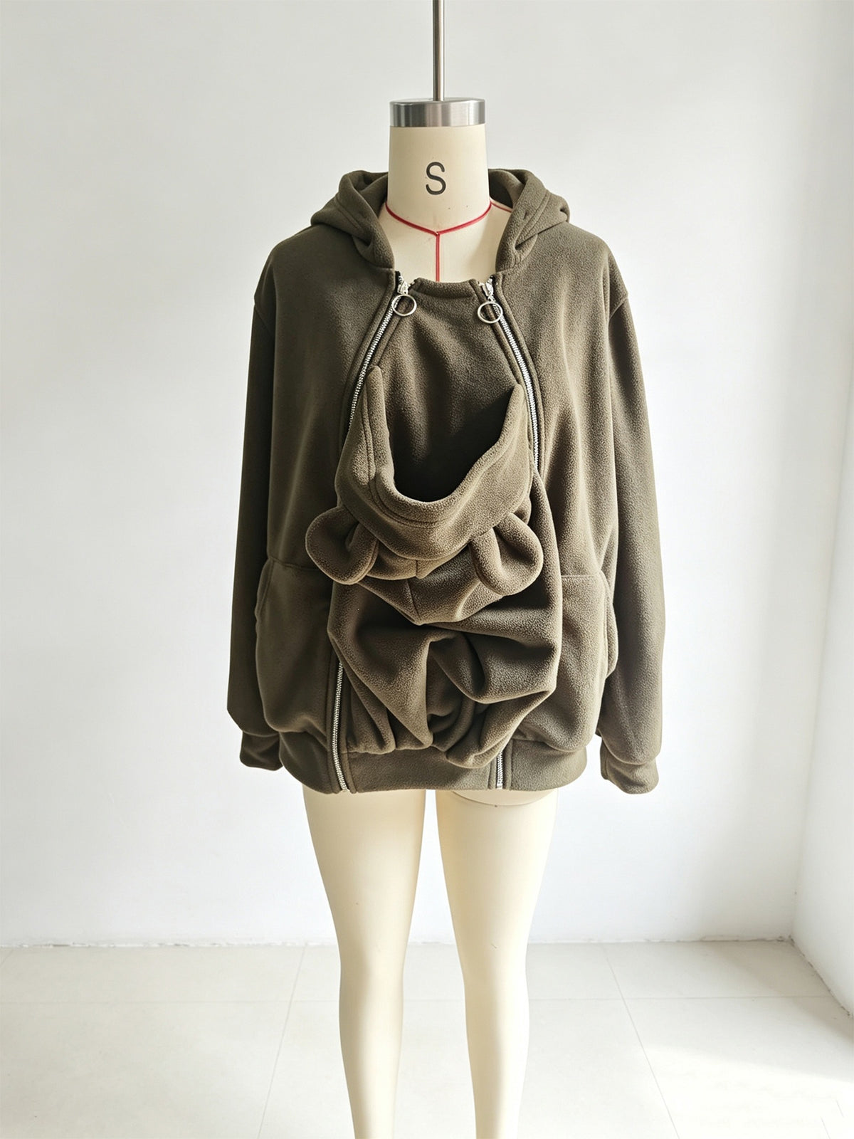 Women's Pet Carrier Hoodie