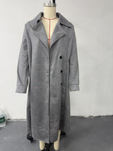 Women's  Velvet Long Jackets