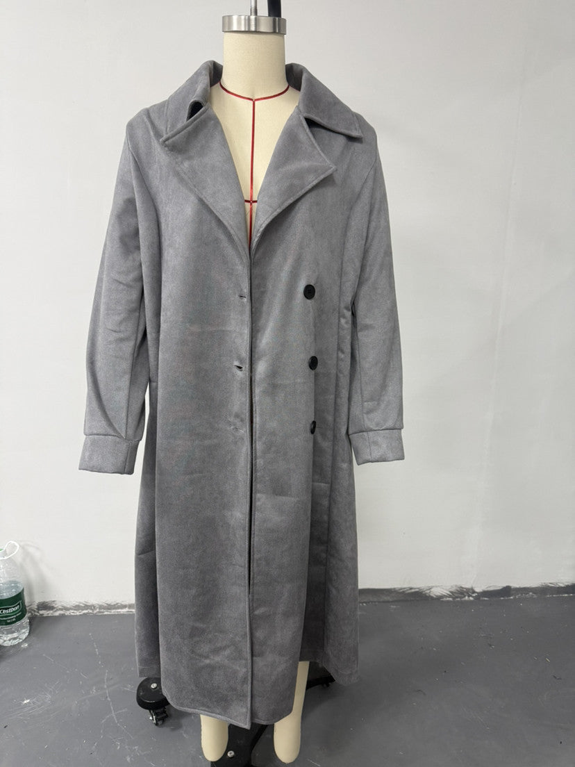 Women's  Velvet Long Jackets
