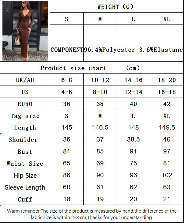 Women's Ribbed Wrap Maxi Dress