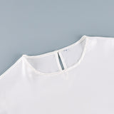 Women's Lace Trim Long Sleeve Casual Top