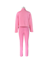 Women's Pullover Hoodie and Leggings Two Piece Set