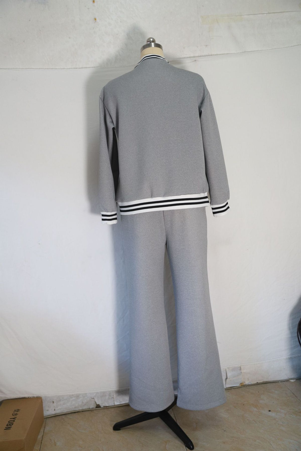 Women's V Neck Long Sleeve Two Piece Lounge Set