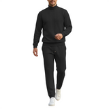 Men's Cable Knit Sweater and Jogger Pants Set